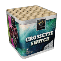 Broekhoff Vuurwerk - Crown Collection - 0630 - Crossette Switch