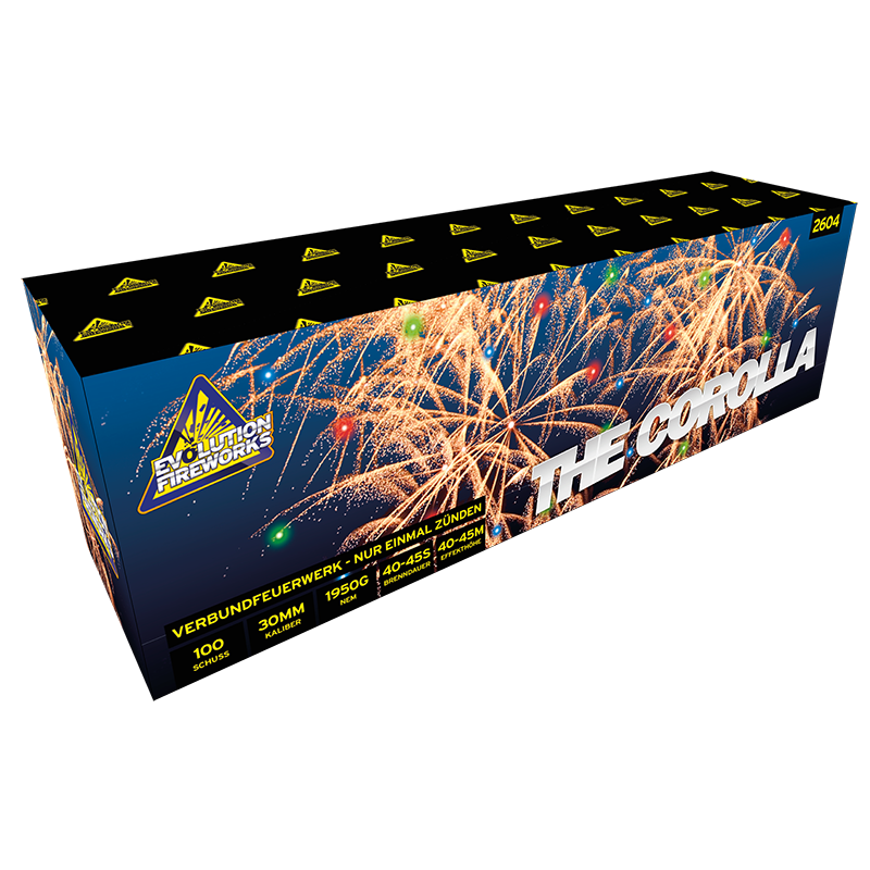 2604 The Corolla Evolution Fireworks Evo Specials Vuurwerkbieb.nl